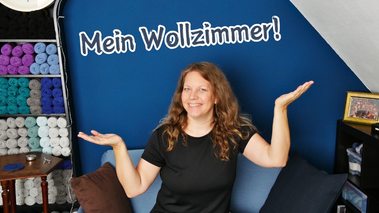 Wollstash-Aufbewahrung & Roomtour: Garnvorrat gut organisieren!