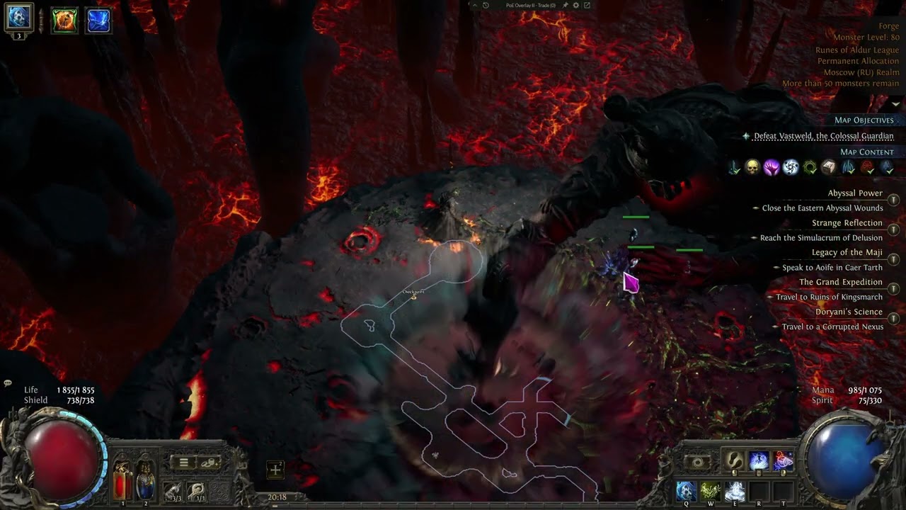 Oracle Spell Totem (Grim Pillars)