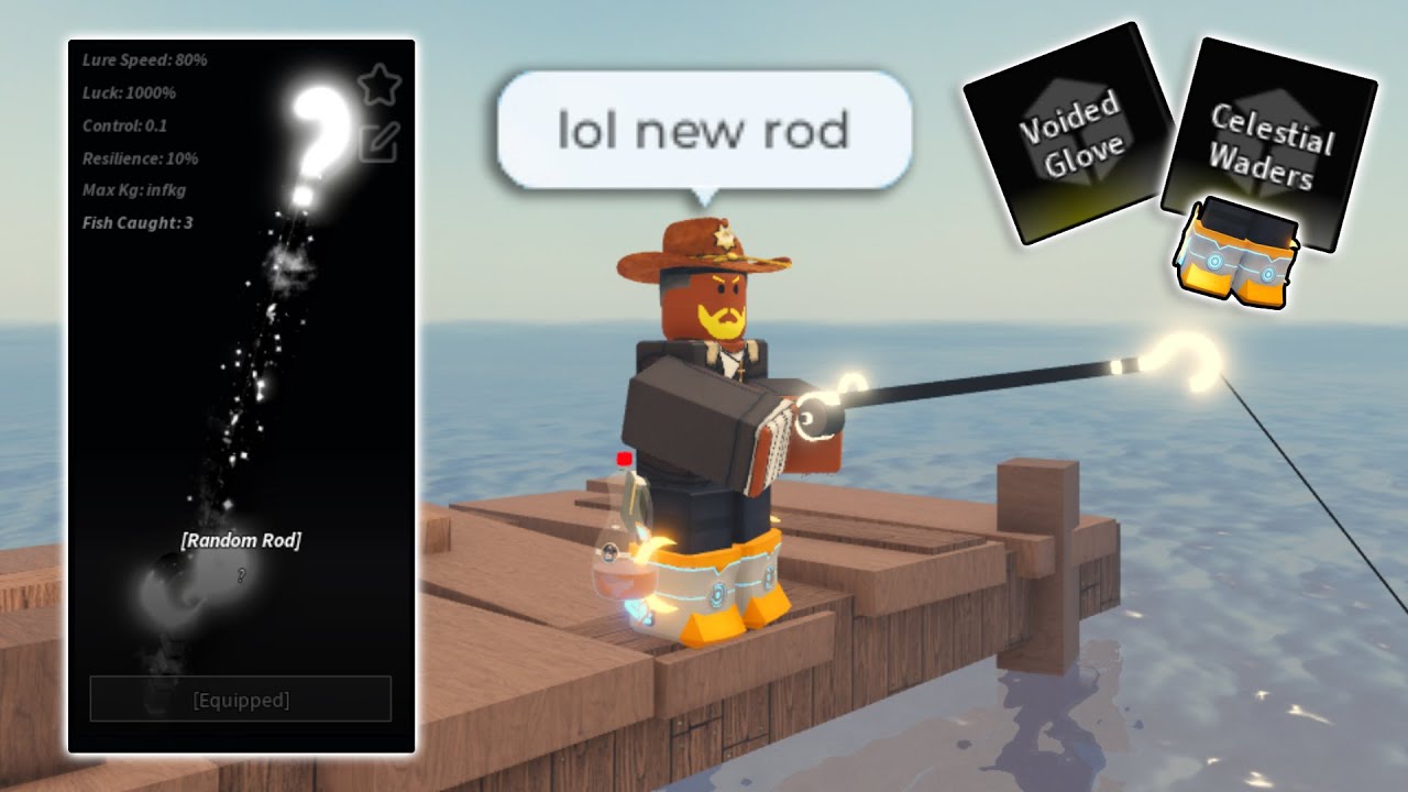 New LEVEL 2000 ROD & NEW ANGLER QUEST REWARDS In FISCH Roblox...