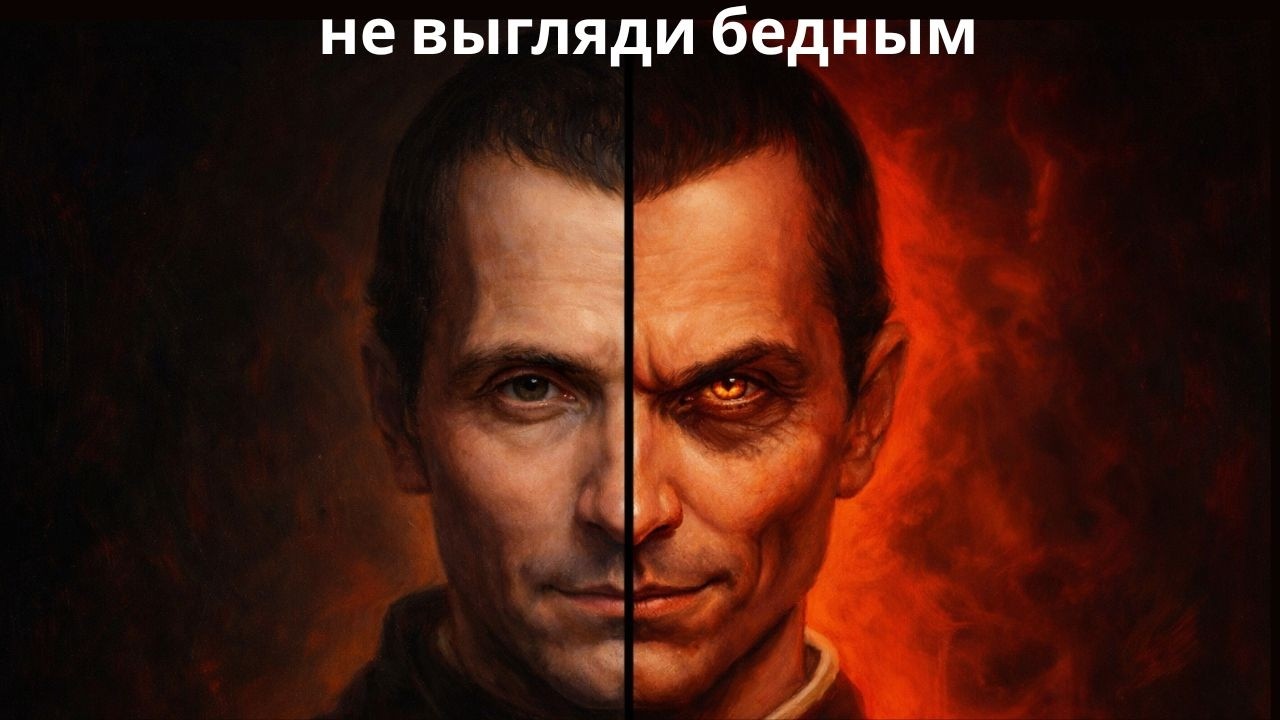 Когда ты выглядишь бедным, всё работает против тебя – Макиавелли