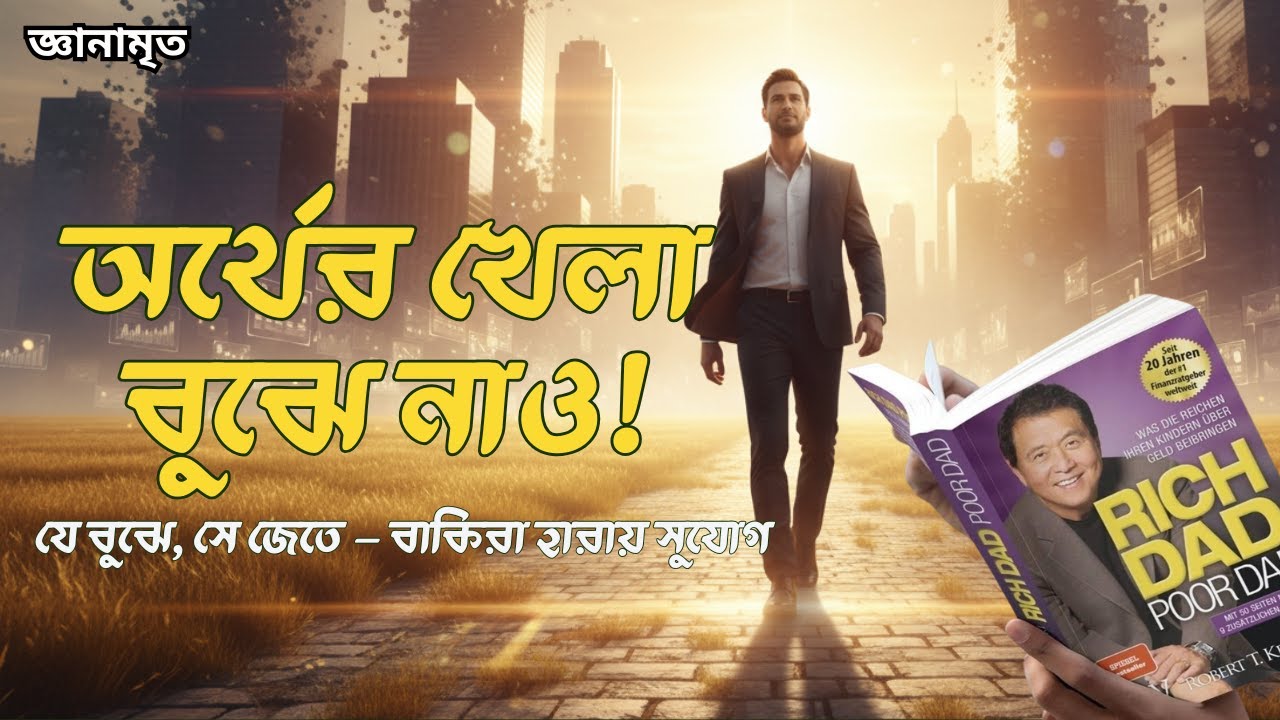 Rich Dad Poor Dad বাংলা পর্ব ৩  | ধনী হওয়ার বাস্তব রোডম্যাপ| আর্থিক স্বাধীনতার শেষ রহস্য