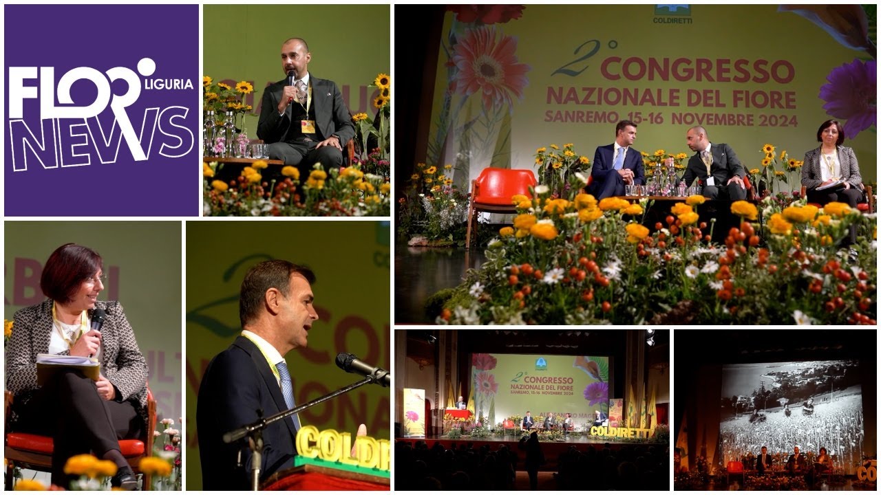 Congresso Nazionale del Fiore Italiano Coldiretti - Sanremo 2024