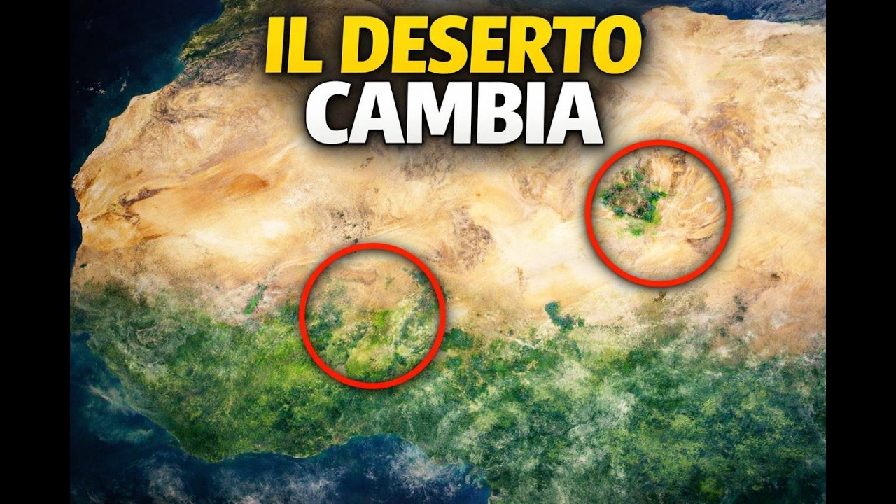 Il Sahara sta davvero tornando verde? Le immagini satellitari stanno sorprendendo gli scienziati