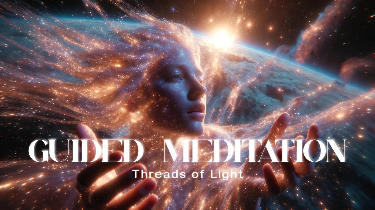 Threads of Light | Guided Meditation for Mindful Presence & Dew-Drop Clarity | Soft Female Voice