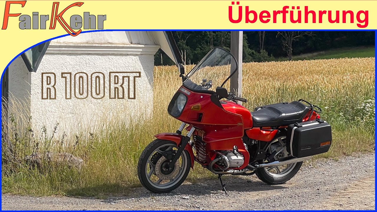 BMW R100RT - ein Klassiker kommt ins neue Revier