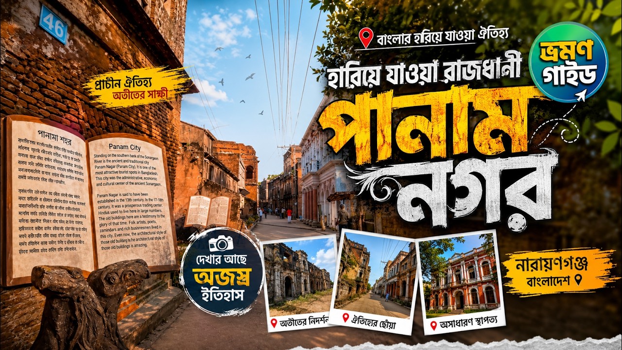 হারিয়ে যাওয়া রাজধানী পানাম নগর | সম্পূর্ণ ভ্রমণ গাইড ও ইতিহাস | Sonargaon Panam City 2026
