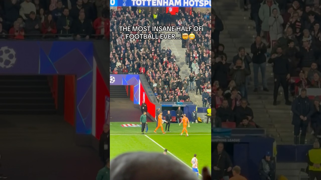 Tottenham are FALLING APART vs Atletico Madrid in the Champions League! 🤯😬