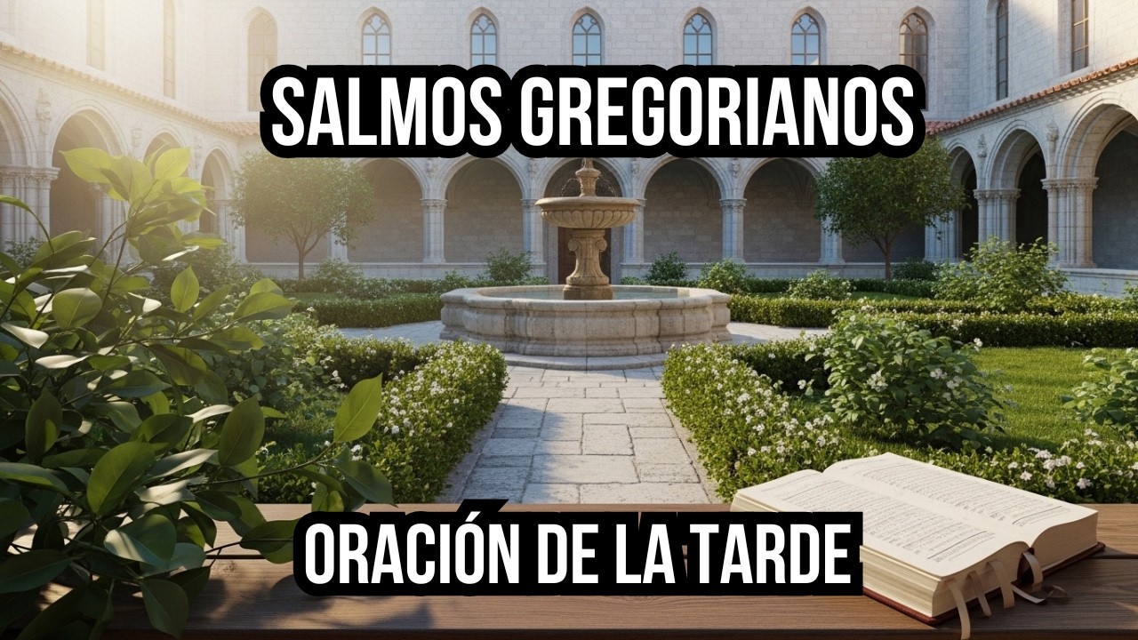 Canto Gregoriano en Vivo | Oración de la Tarde y Fuerza Espiritual