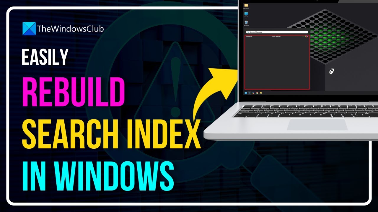 How to rebuild Search Index in Windows 11/10
