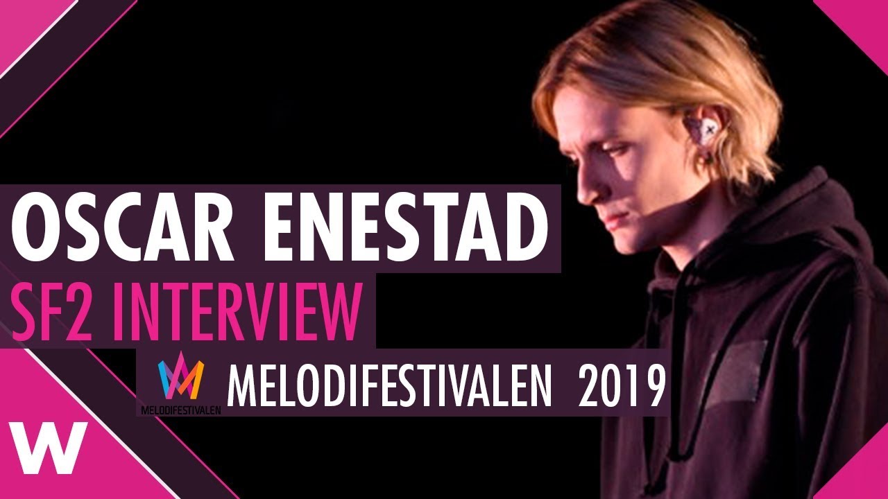 Oscar Enestad "I Love It" SF2 Malmö Interview @ Melodifestivalen 2019 | wiwibloggs