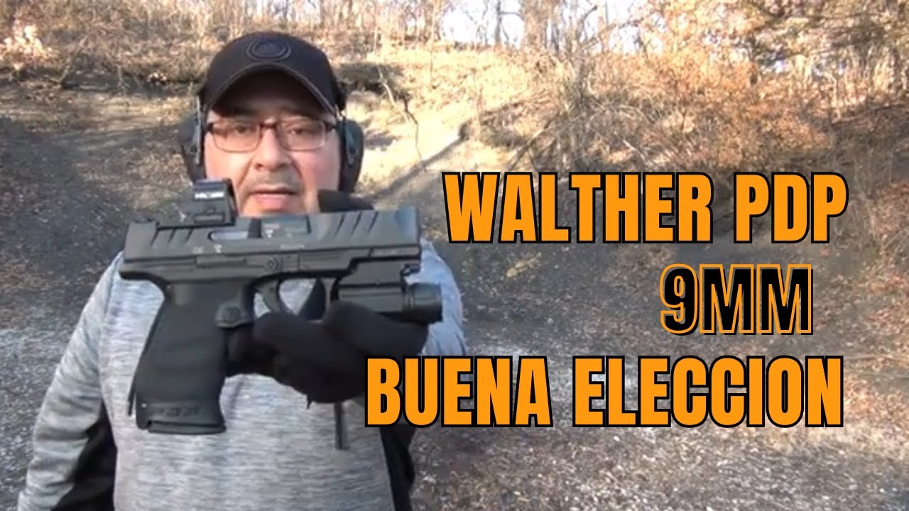 ,,PONIENDO PUNTO ROJO HOLOSUN EN WALTHER PDP;; Y CALANDO EN EL AREA DE TIRO AL BLANCO;;