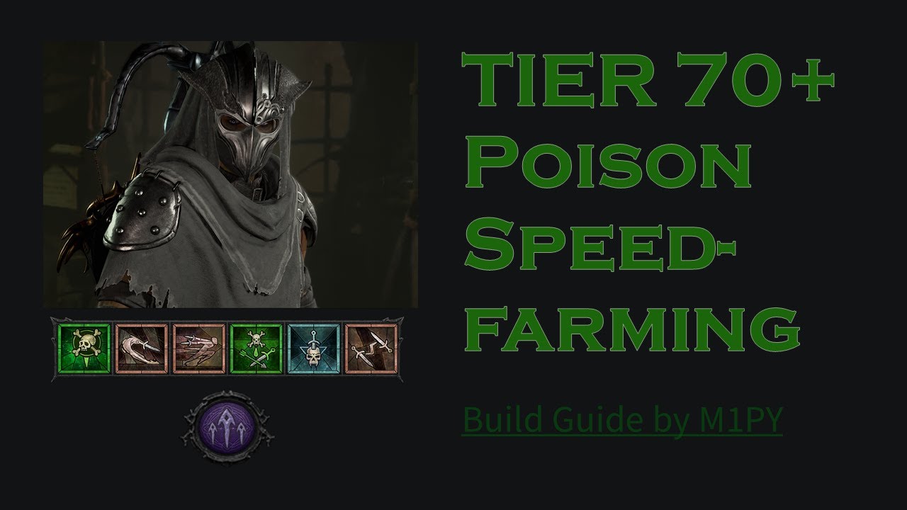 Diablo 4 Rogue - TB Poison Speedfarming Full Build Guide