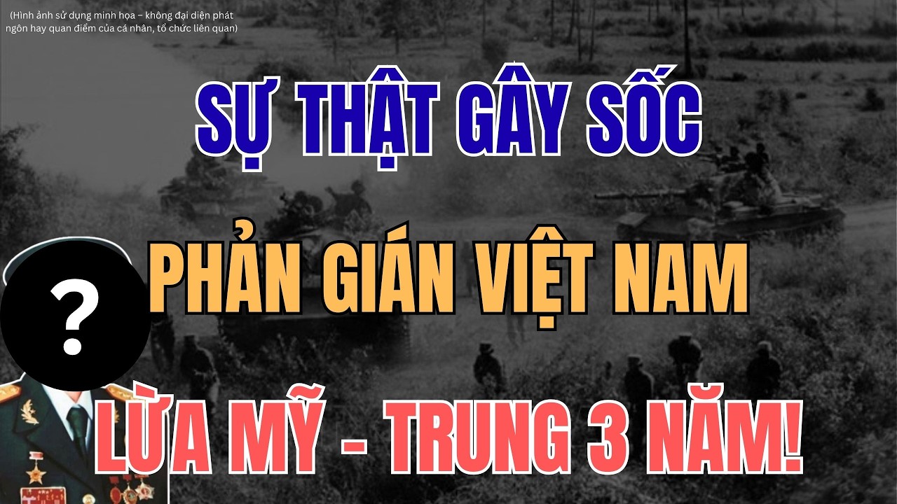 CÚ LỪA THẾ KỶ: Phản Gián VN Khiến Mỹ – Trung Tự Dâng 143 TẤN VŨ KHÍ Trong 3 Năm! | SỬ VIỆT 30 PHÚT