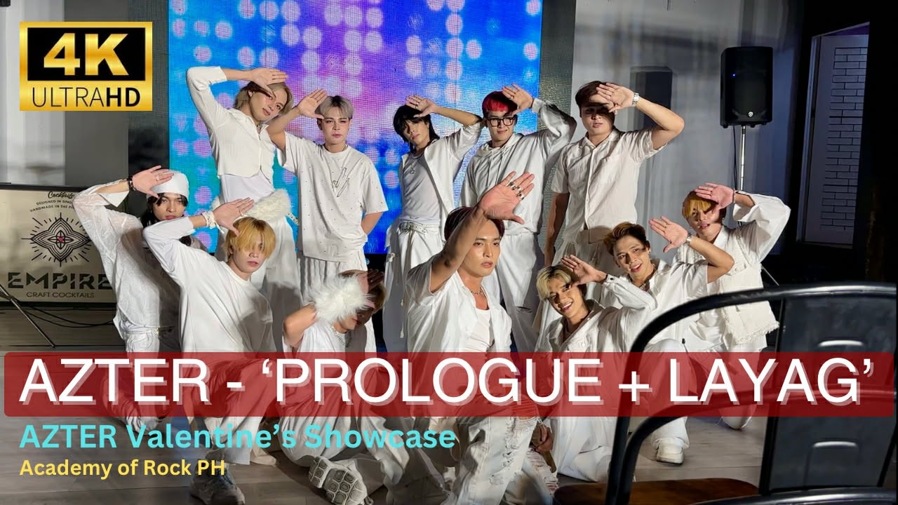 AZTER - ‘Prologue + Layag’ Performance at AZTER: You and I Valentines Showcase