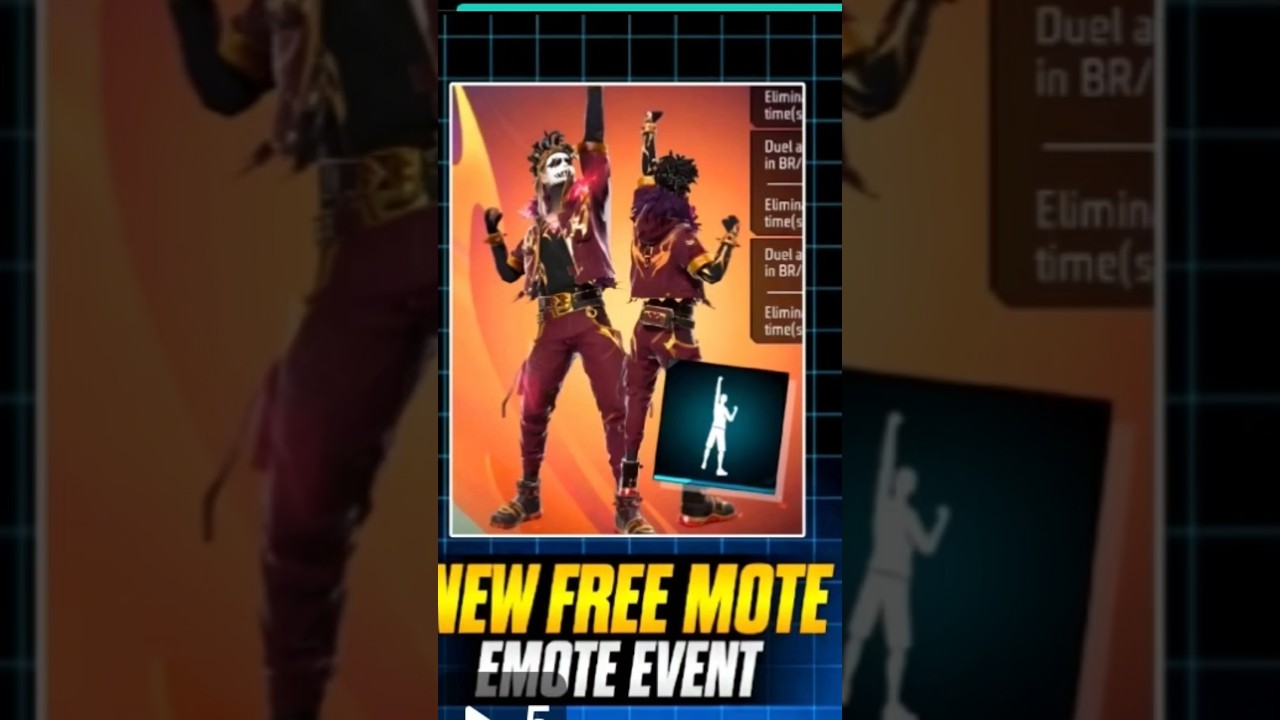 New Free Emote Event in Free Fire 🔥