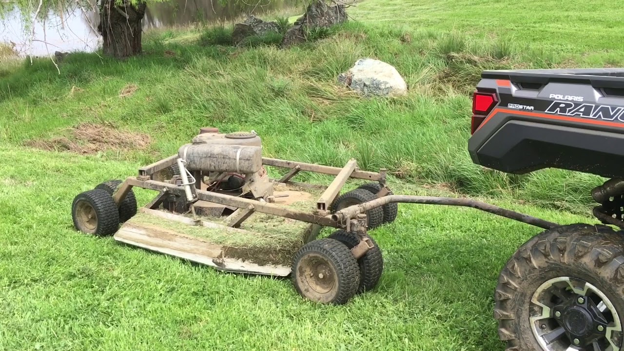 2018 Polaris RANGER XP 1000 - Rough Cut Field Mowing