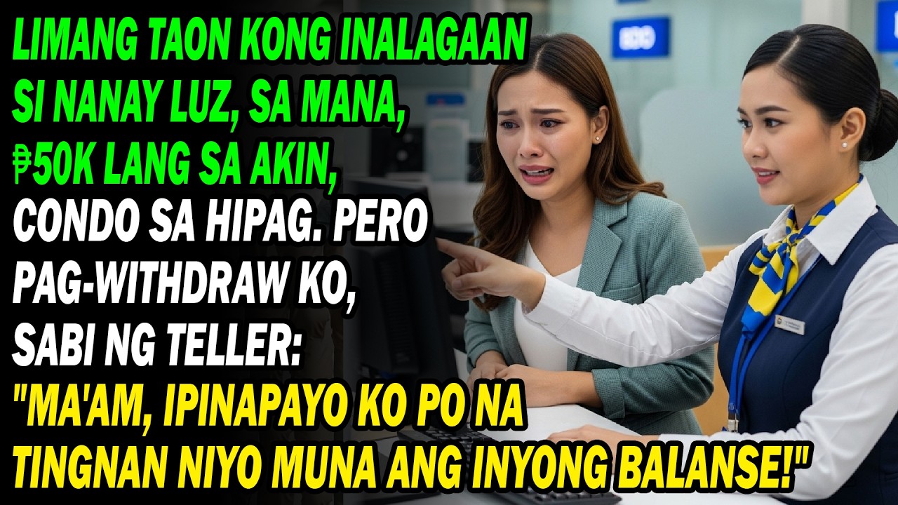 Limang Taon Kong Inalagaan Si Nanay Luz 👵, Sa Mana, ₱50k Lang Sa Akin💰, Condo Sa Hipag.... 😱💰✨.
