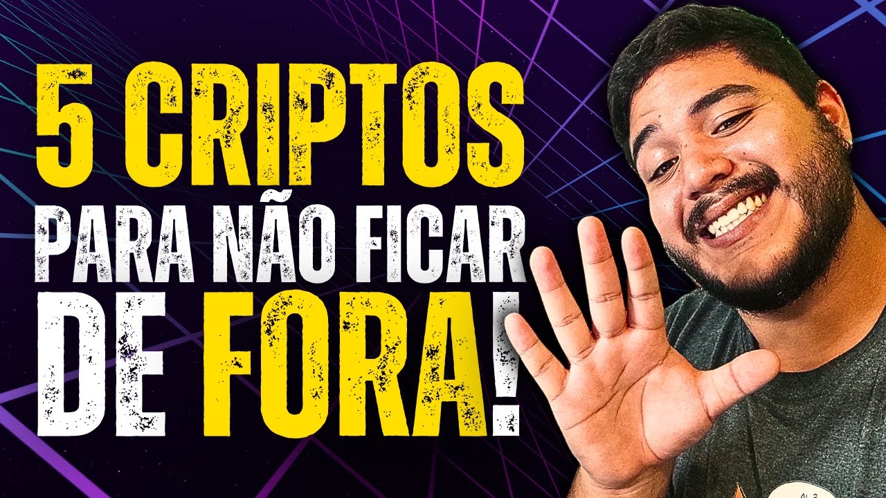 TOP 5 CRIPTOMOEDAS PARA O LONGO PRAZO!