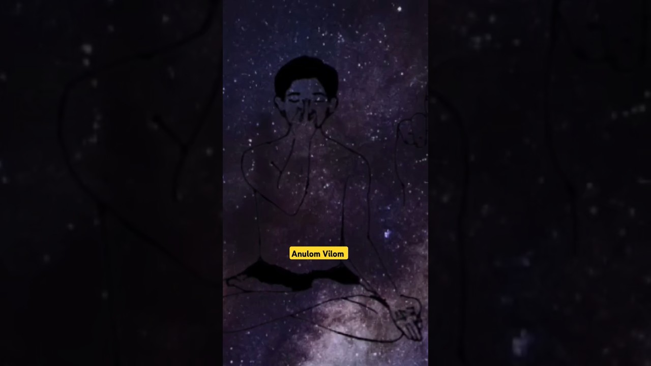 Anulom Vilom - Breathing through the nostrils #yogabreathing #yoga #anulomaviloma #yogaisthebest