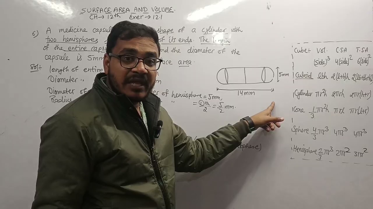Surface Area & Volume | बोर्ड Exam में Guaranteed Questions ✅