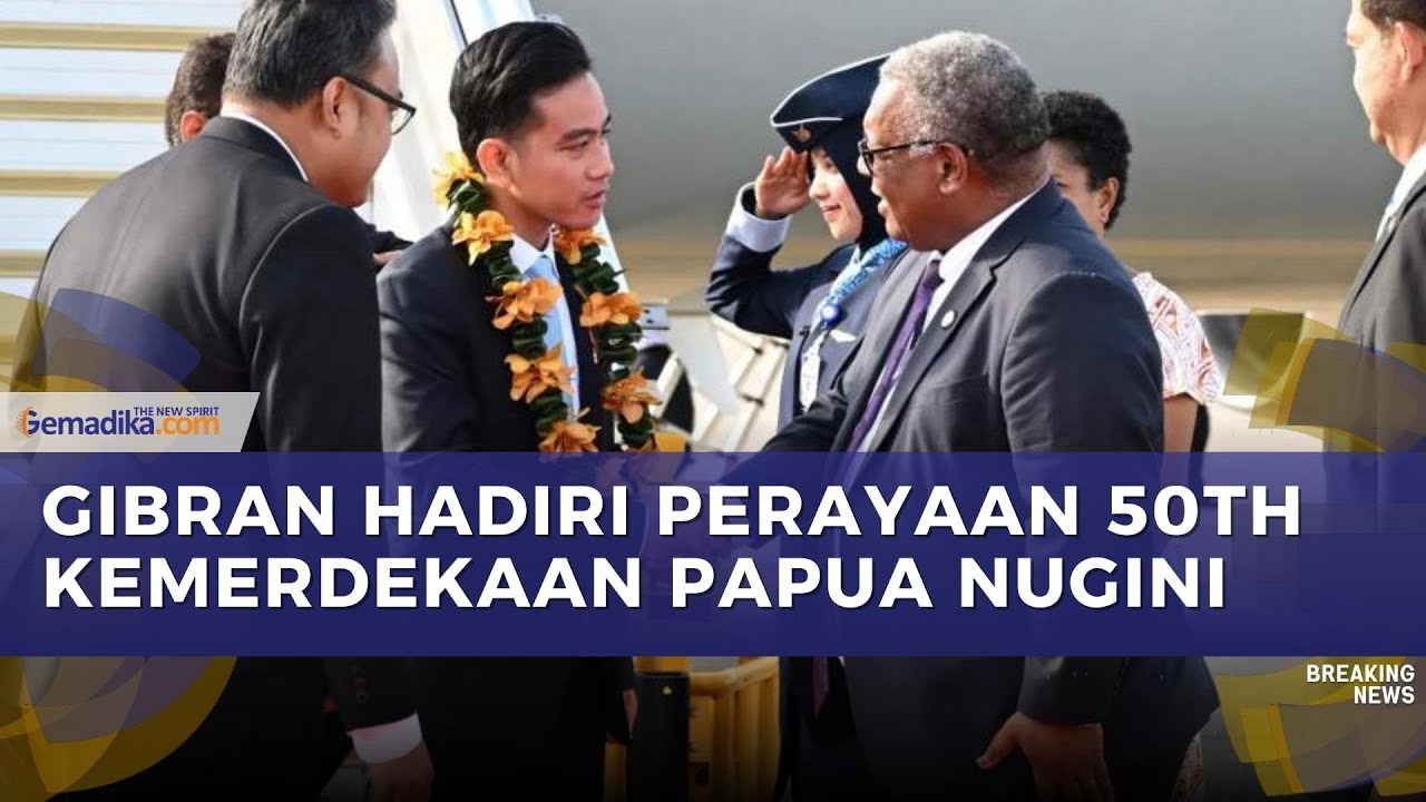 Wapres Gibran Bawa Misi Besar ke Pasifik, Hadiri 50 Tahun Kemerdekaan Papua Nugini