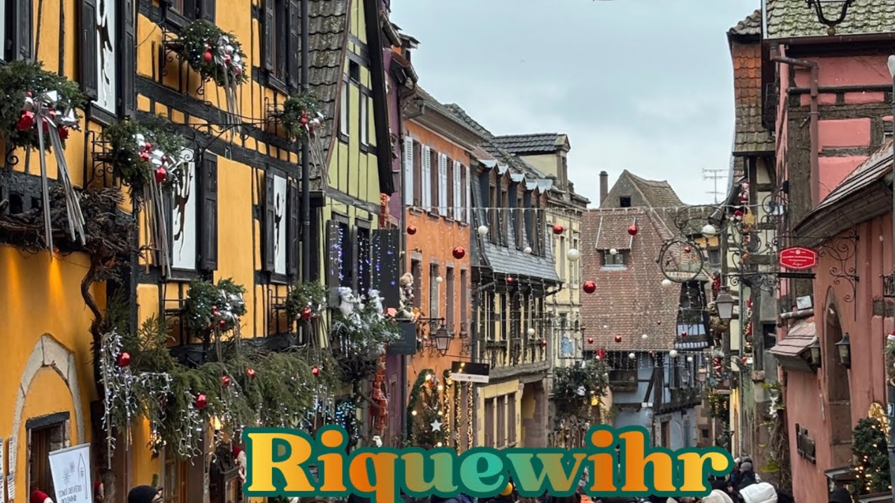 RIQUEWIHR: la neve in ALSAZIA (Eepisodio 72)