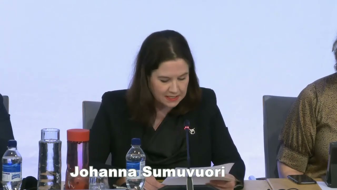 State Secretary Johanna Sumuvuori's opening speech at the Helsinki ATCM
