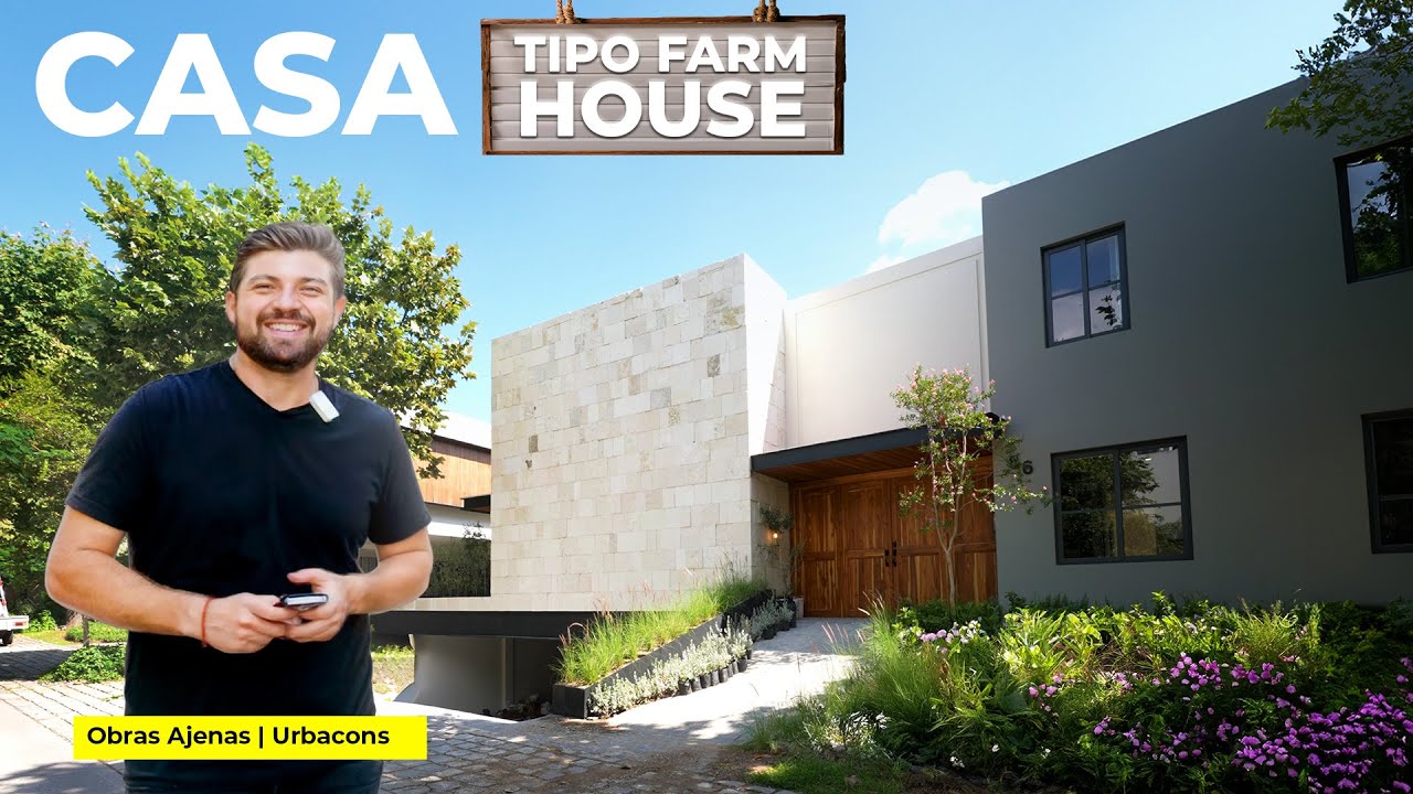 CASA TIPO FARMHOUSE CLÁSICA y MODERNA | OBRAS AJENAS | URBACONS