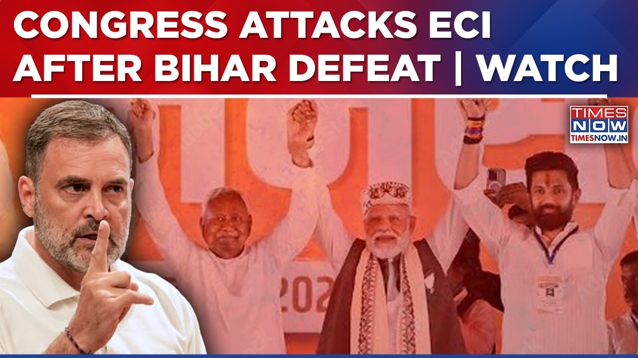 Congress 'Shocked' As NDA Sweeps Bihar Mandate | ECI Targeted Again, SIR Reason Behind&nbsp;Massive&nbsp;Loss?
