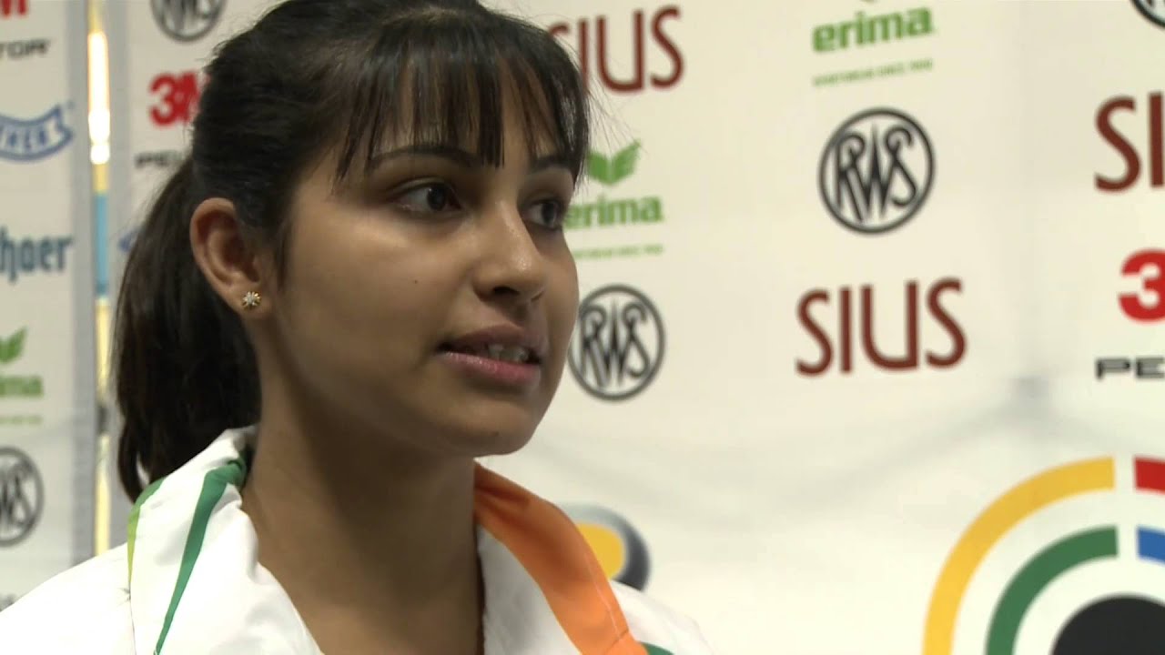 Interview (ENG) with Heena Sidhu - Women's 10m Air Pistol World Champion at Munich 2013 ISSF WCF