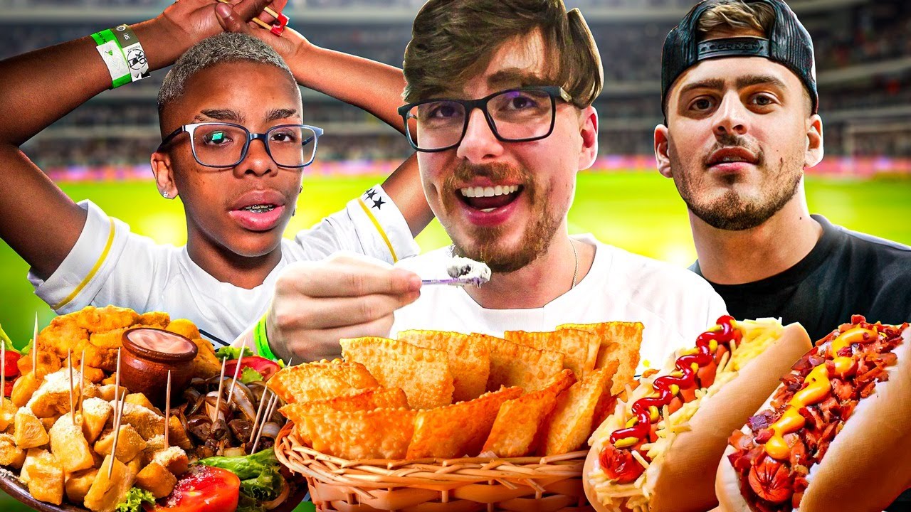 COMIDA DE ESTÁDIO I Daily Vlog Raiz com Boca de 09 & Jon Vlogs