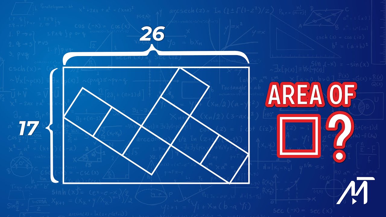 An interesting problem with squares inscribed in a rectangle (GEOMETRY PROBLEM)