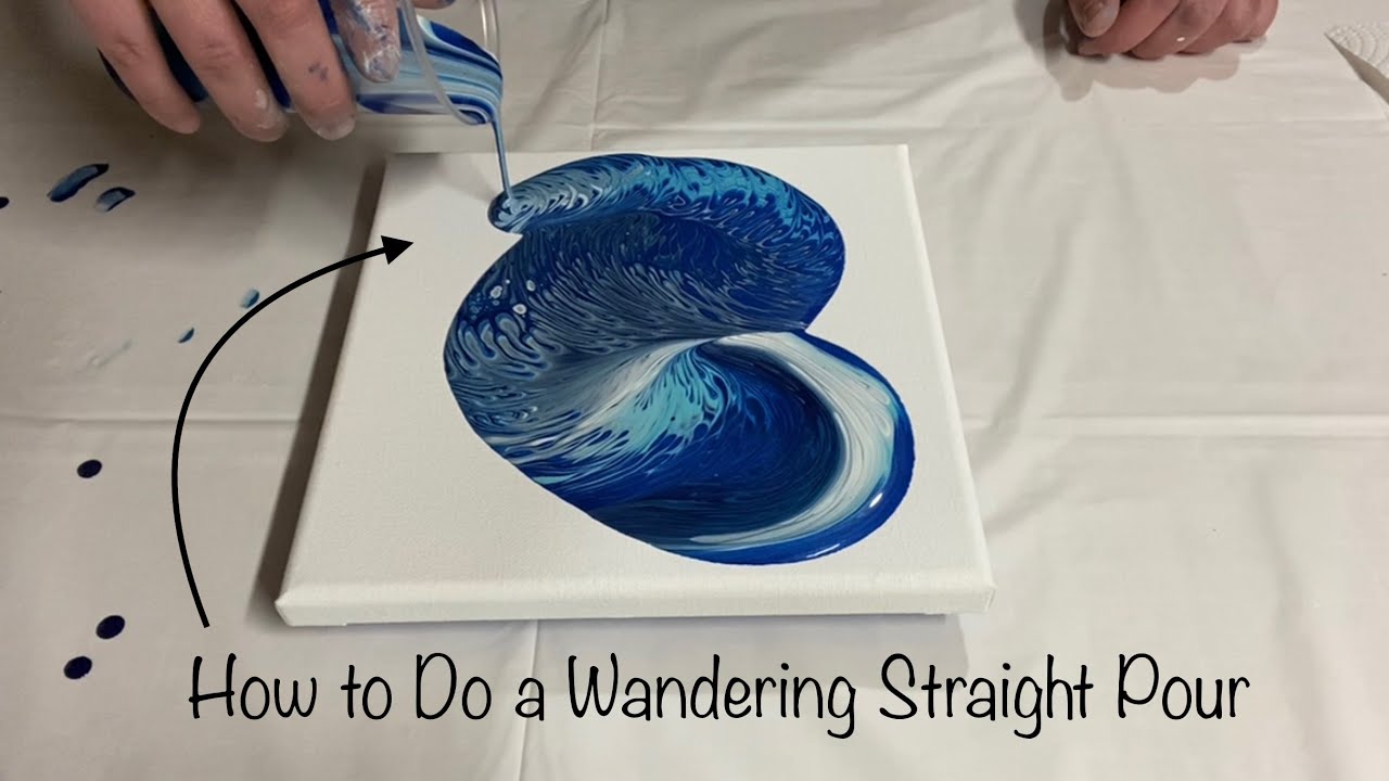 Wandering Straight Pour - AMAZING cells without silicone!