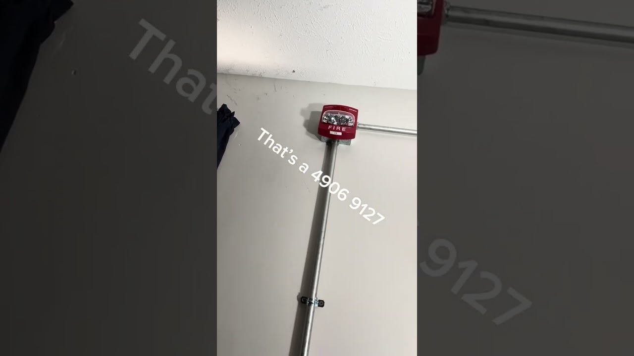 Fire alarm system test (new fire alarm location)