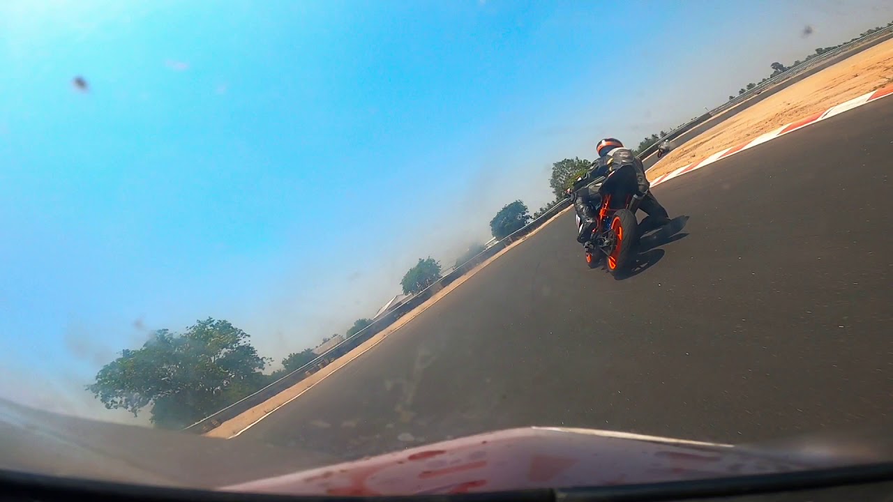 Kari Motor Speedway new layout on a KTM RC390