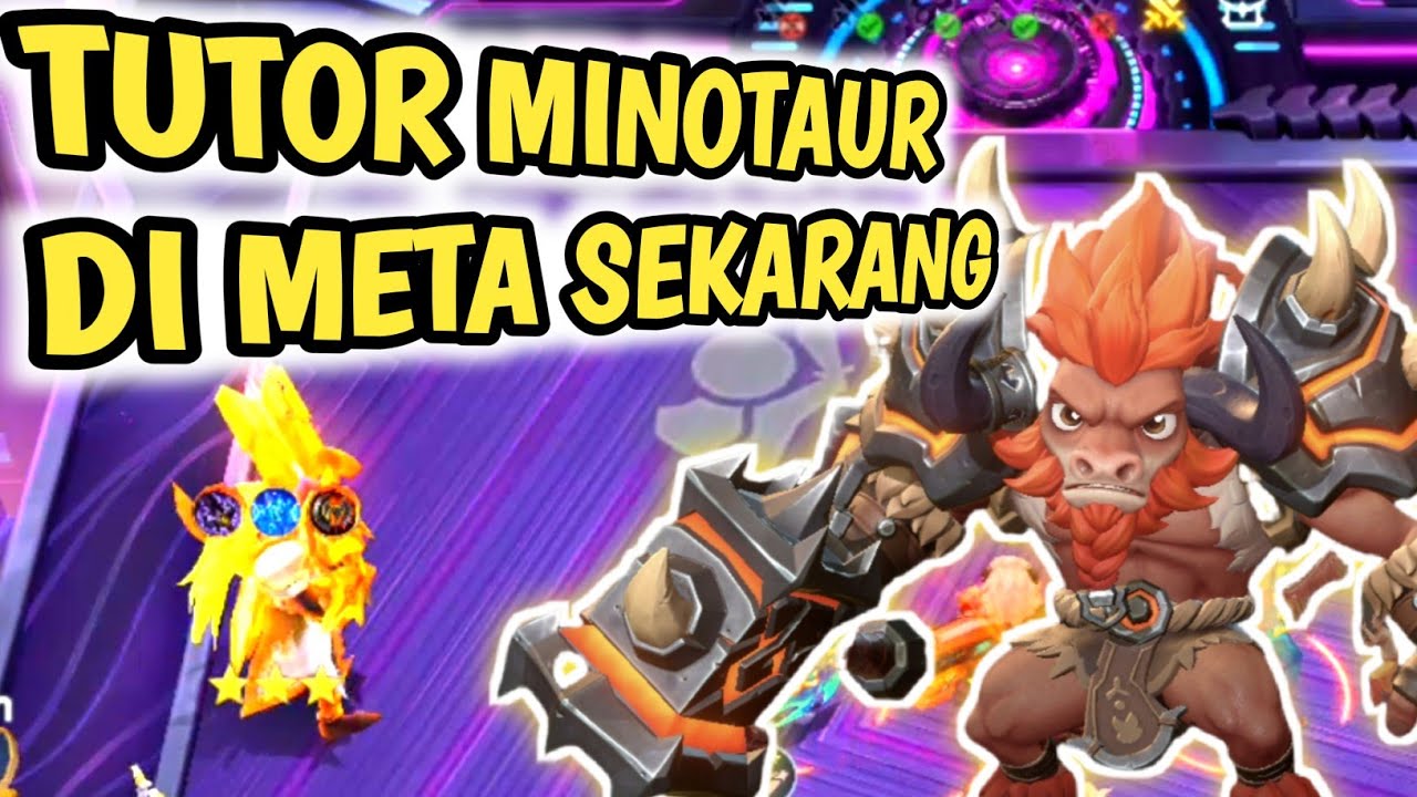 PAKAI COMBO INI DIJAMIN MENANG TERUS | CARA BERMAIN COMMANDER MINOTAUR #magicchessgogo #mcgg 