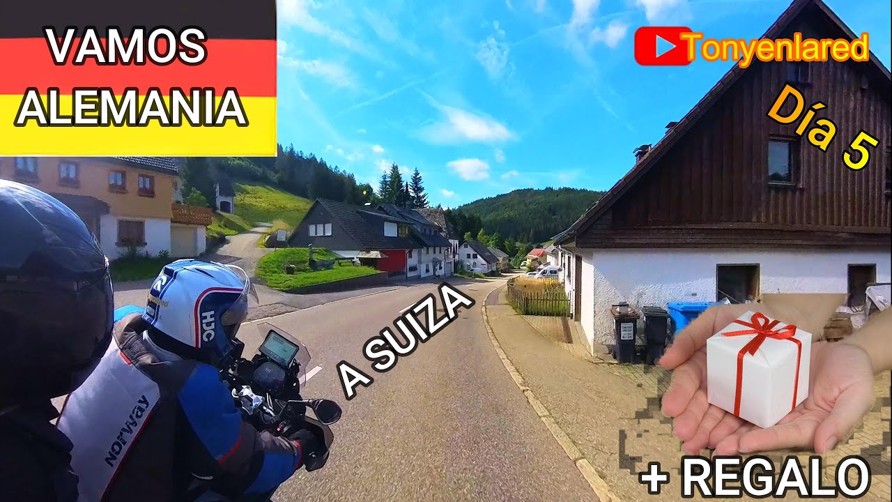 De España a Alemania en Moto. (A comer Salchichas #5)
