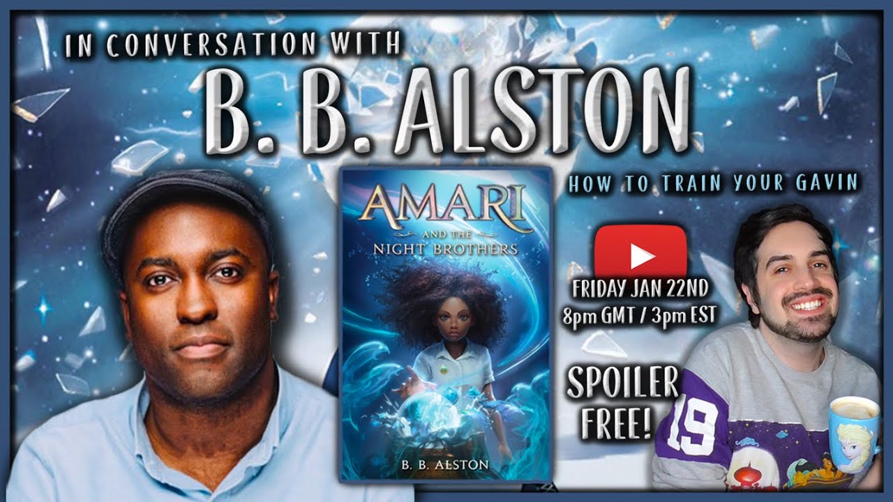 In Conversation With B. B. Alston 🔮 Amari and the Night Brothers Interview