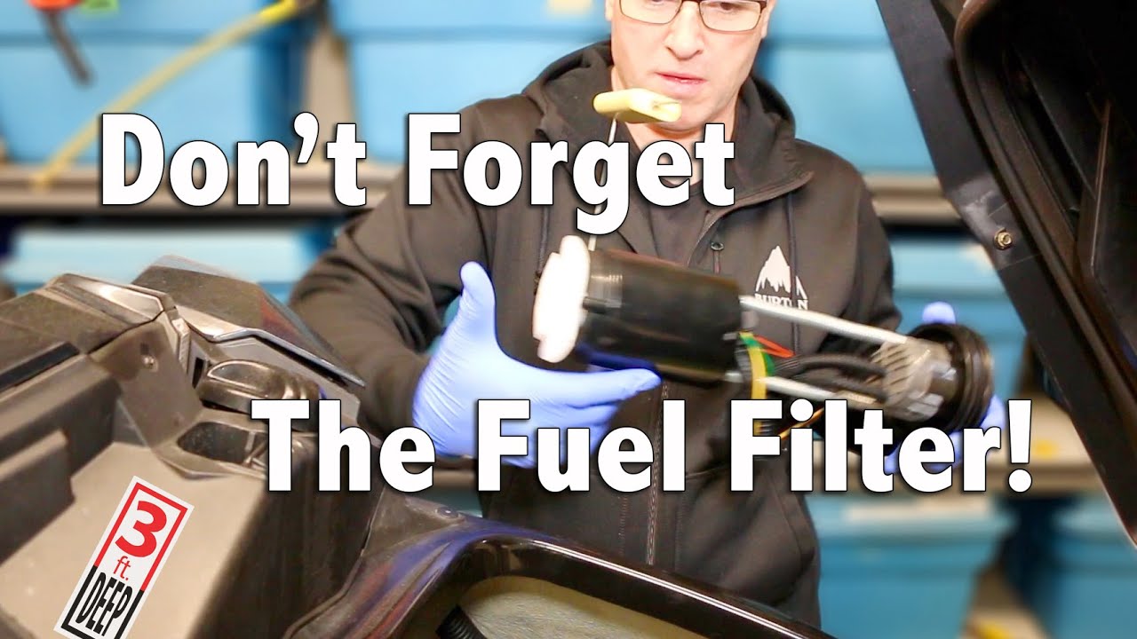 How To Replace The Fuel Filter On A Sea Doo Personal Watercraft Jet Ski