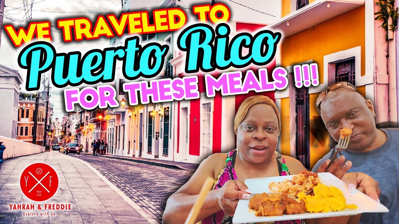 Puerto Rico Travel Vlog: Iconic Street Food in San Juan! - Mofongo, Alcapurria & More