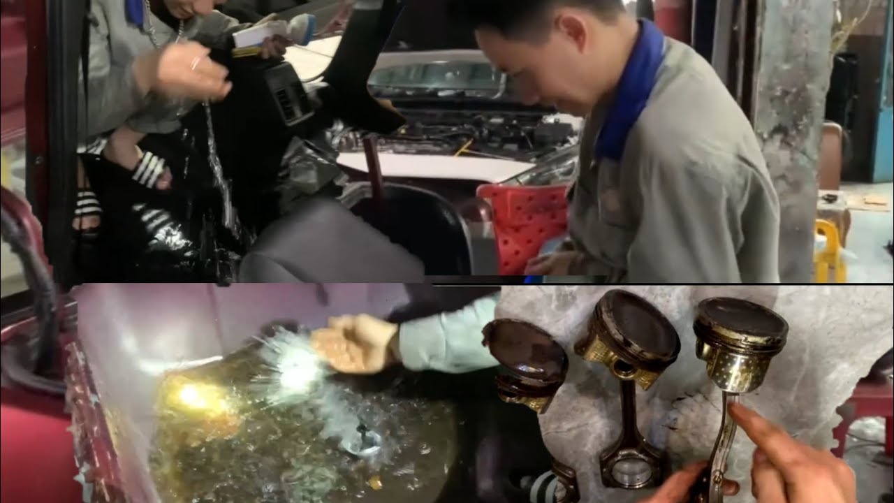 Xử lý xe ô tô bị NGẬP nước ( Flooded Car Repair )