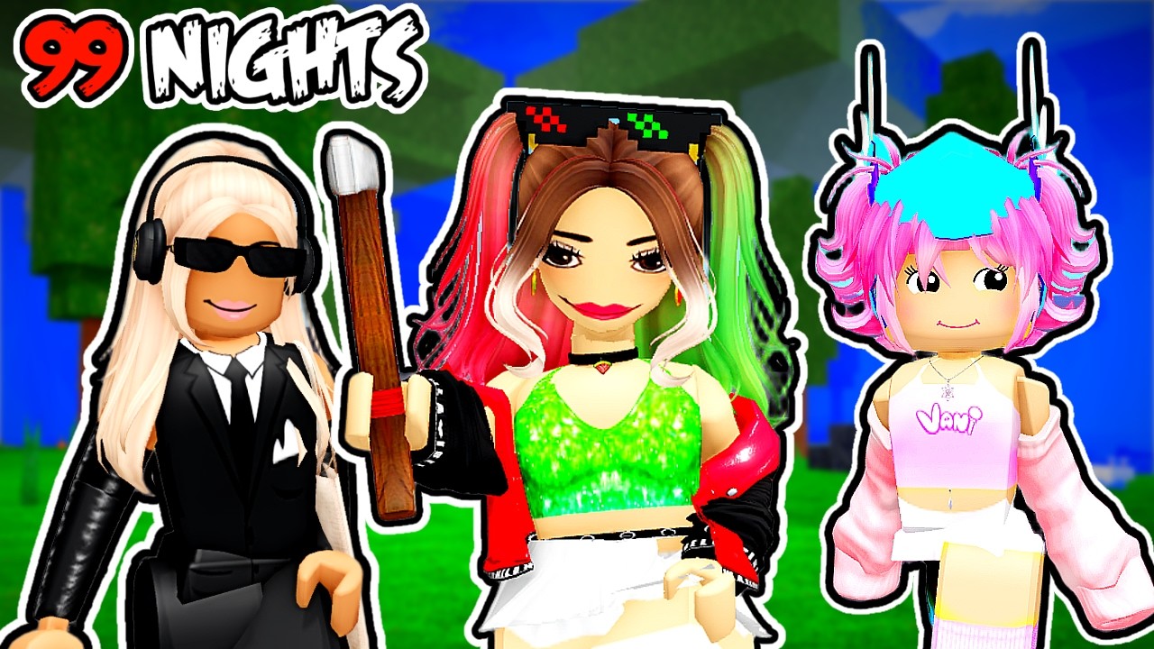 I Spent 99 NIGHTS in The Forest With VANI & ALASKA!