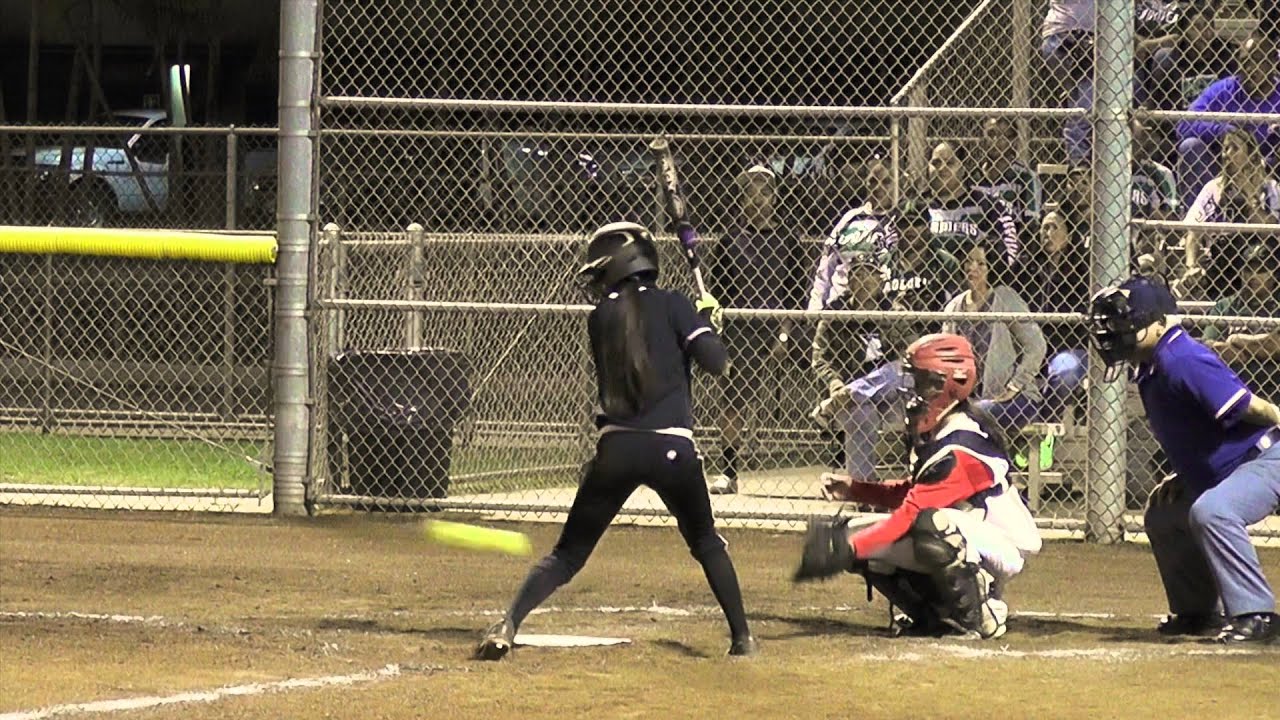 2015 HHSAA Division II Lanai Girls Softball vs Waialua Bulldogs