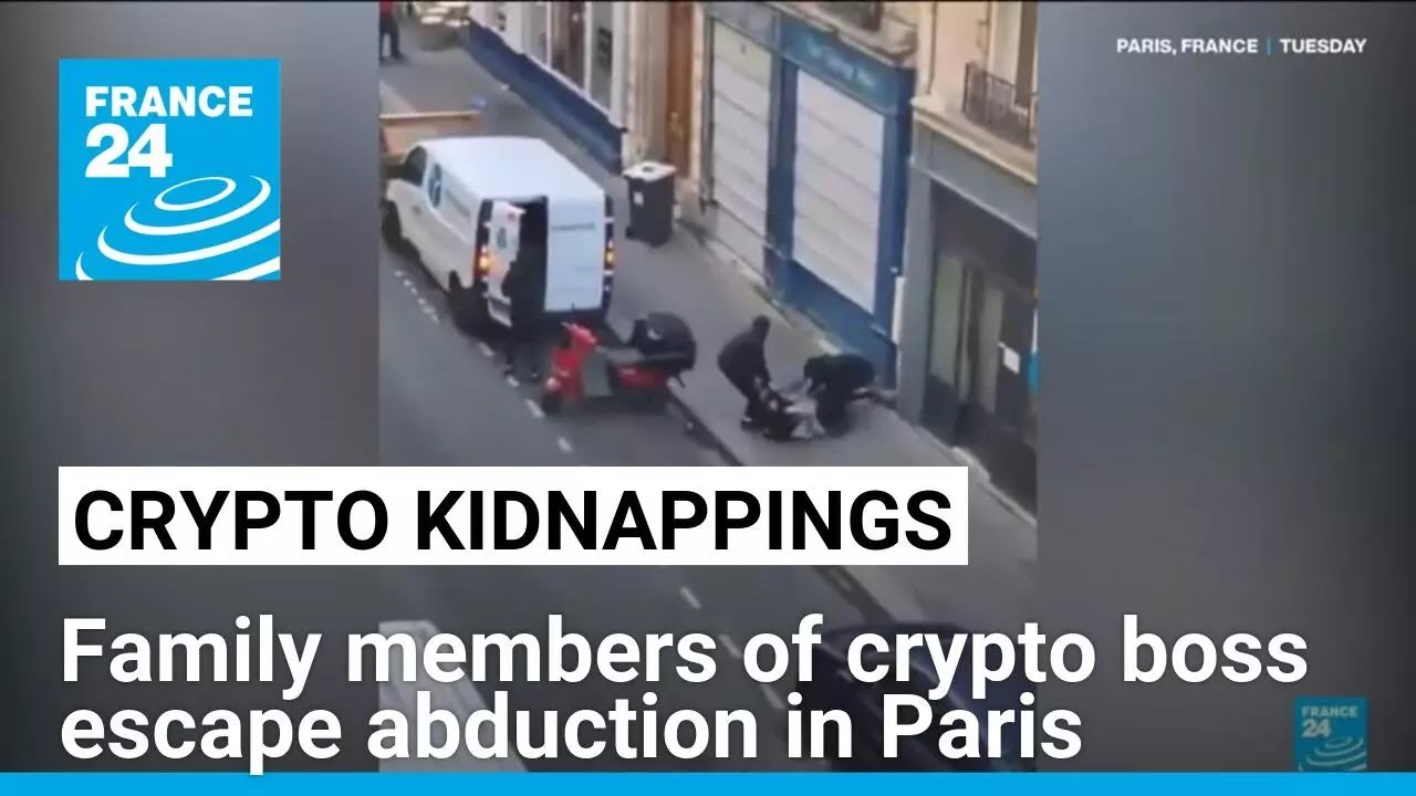 Daughter, grandson of crypto boss escape kidnapping in Paris &bull; FRANCE 24 English