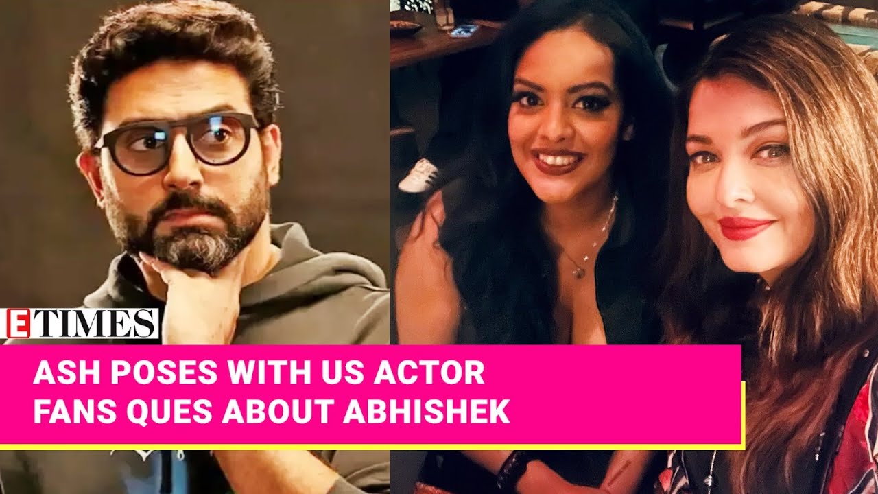 'Aishwarya, Abhishek Reunite': Budding US Actor's NYC Snap With Ash Takes the Internet by Storm