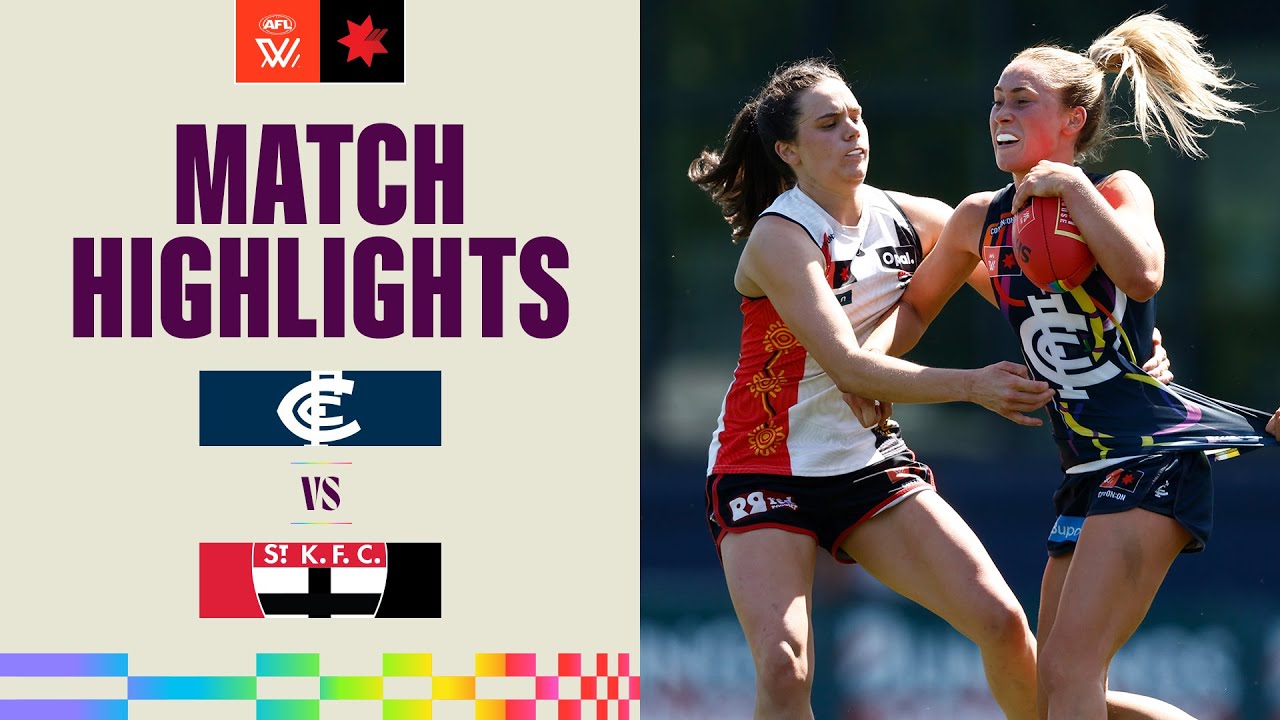 Carlton v St Kilda Highlights | Round 10, 2023 | AFLW