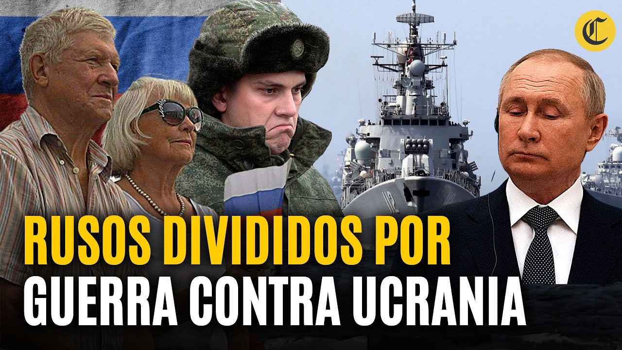 RUSIA YA NO ES LA MISMA. La ciudad SE DIVIDE frente a la guerra con UCRANIA.