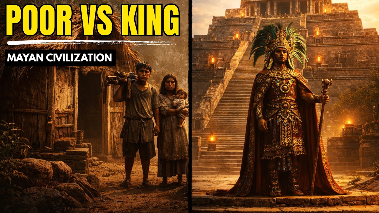 How the Maya Built for Commoners and Kings — The Sharp Contrast in Their Architecture