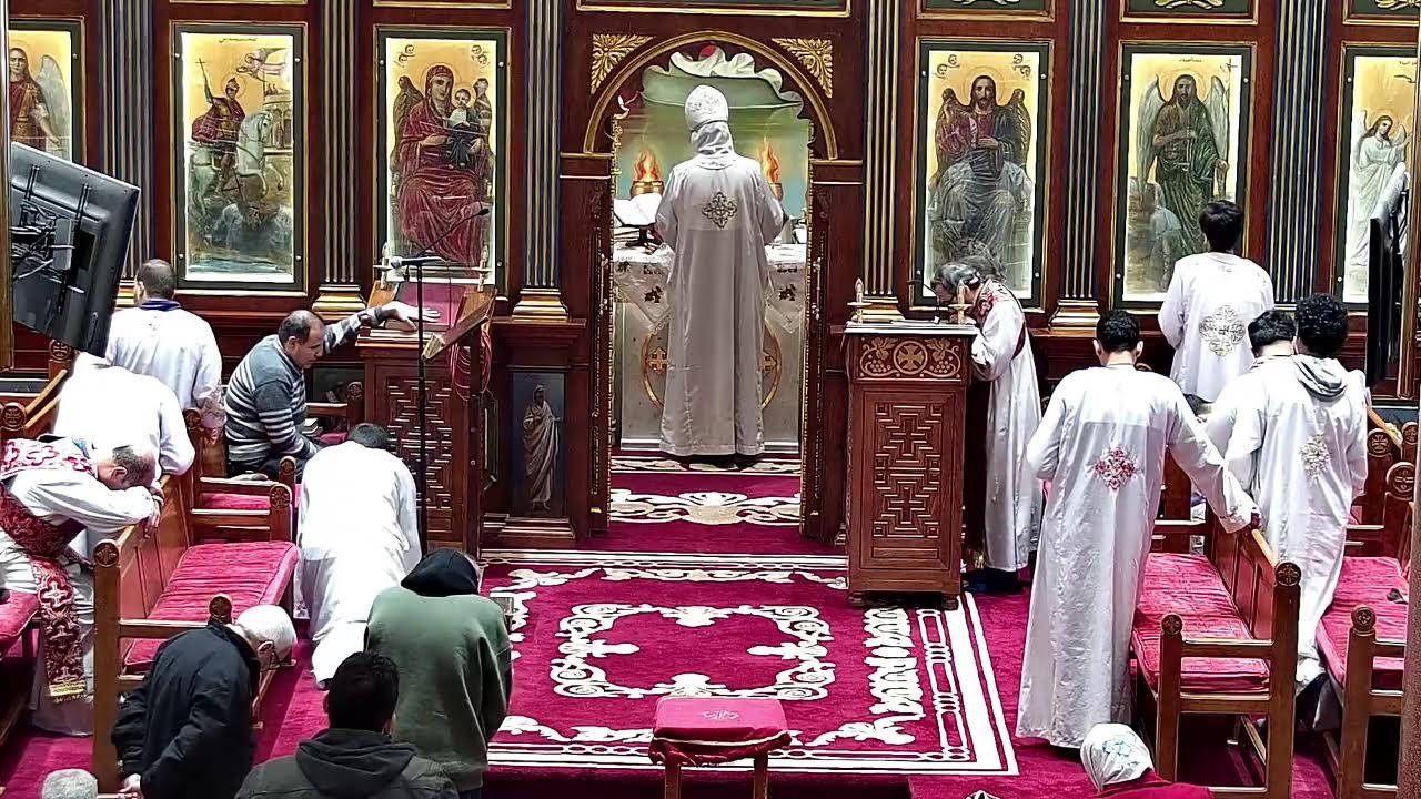 صلاة القداس الالهي  يوم السبت  من الصوم الكبير  14 - 3 - 2026