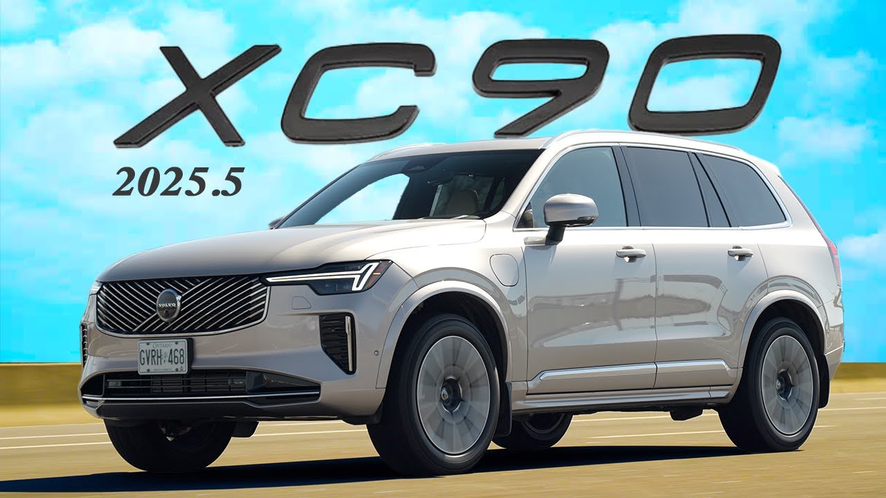 Why Volvo Makes One Of The Best 3Row SUVs. 2025.5 Volvo XC90 T8 PHEV. Review